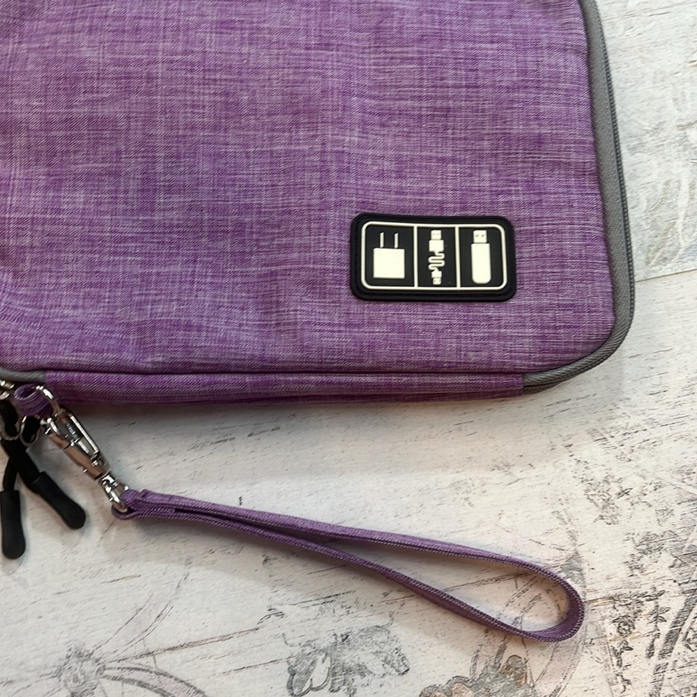 Electronics Organization Bag Purple - image 2